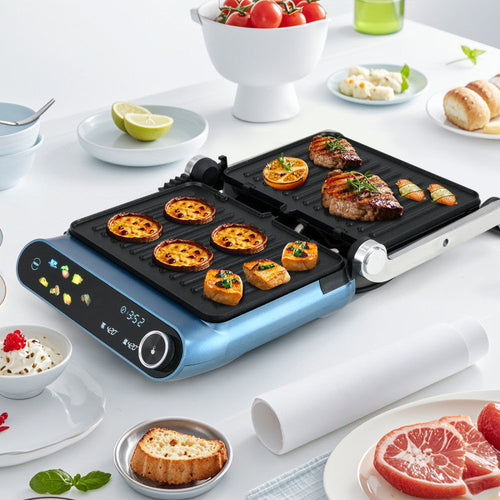 1200W Press Grill with LED Display