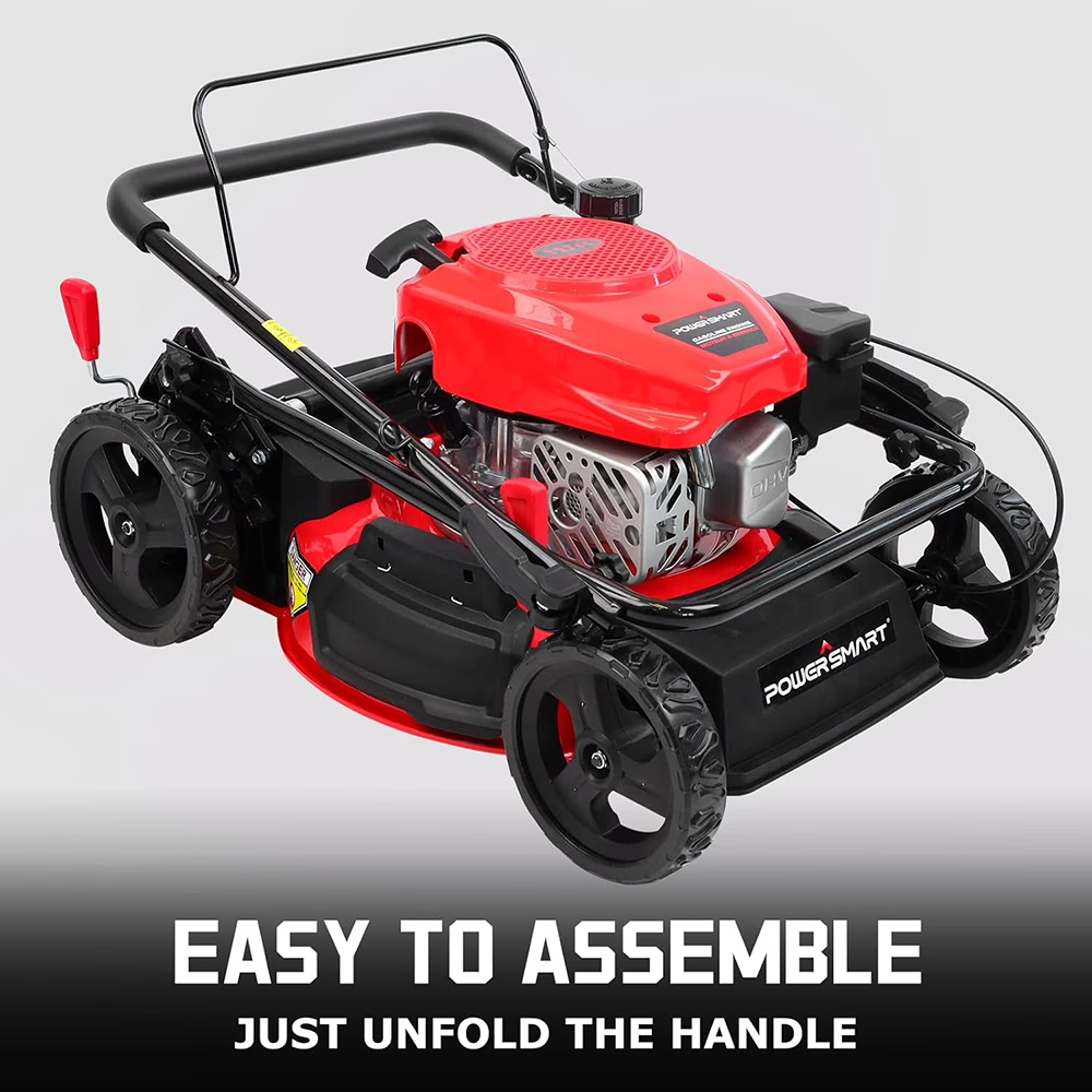 17" 144cc Gas Push 3-in-1 Lawn Mower DV8618P
