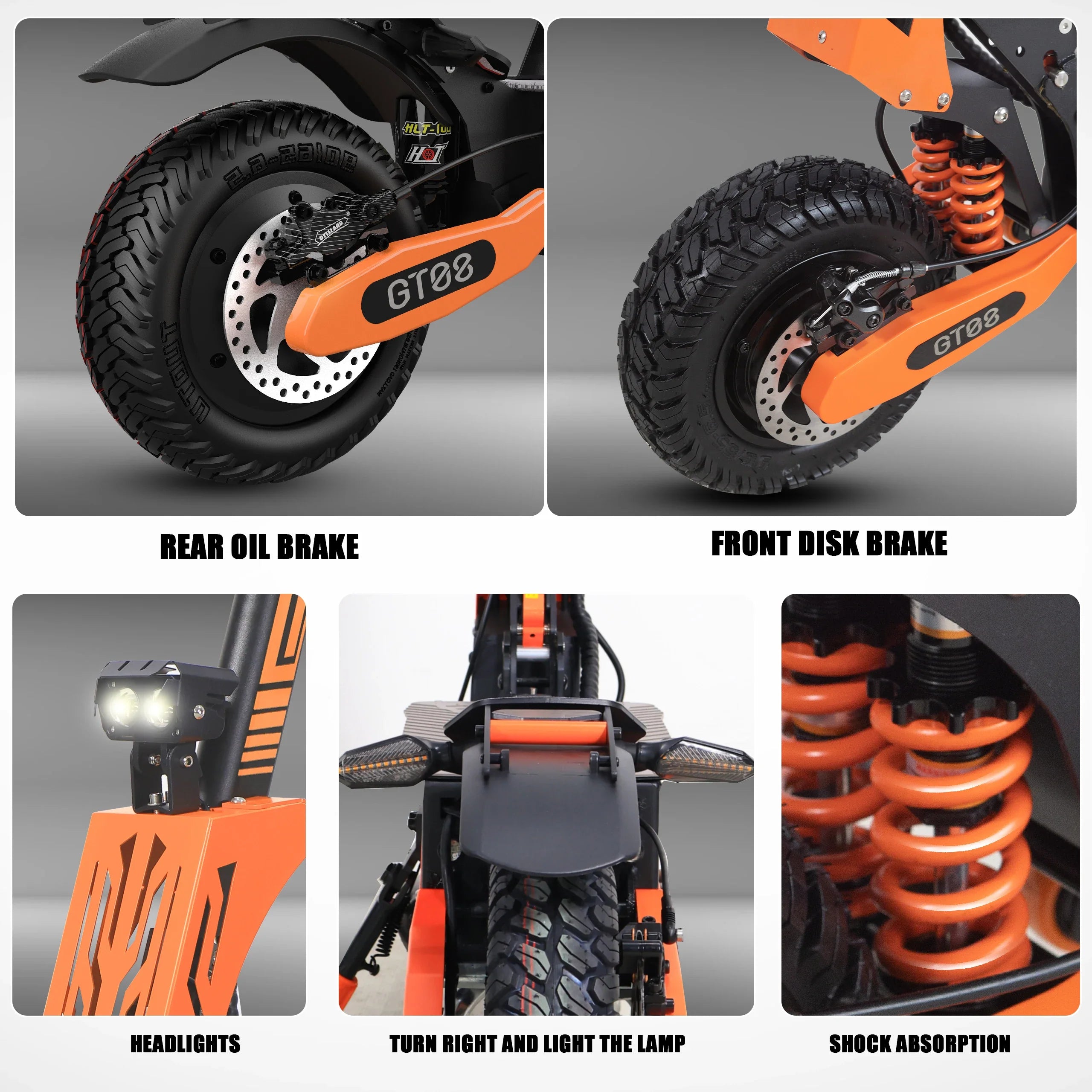 5600W Dual Motor Electric Scooter for Adults – 60V 27Ah, 11-Inch Off-Road Tires, Folding eScooter with Seat, Up to 46 MPH